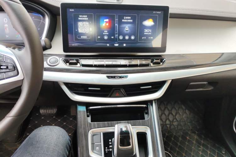 Used Geely Auto Jiajie 2021 1.8TD DCT Luxury Model Audio And AC Panel