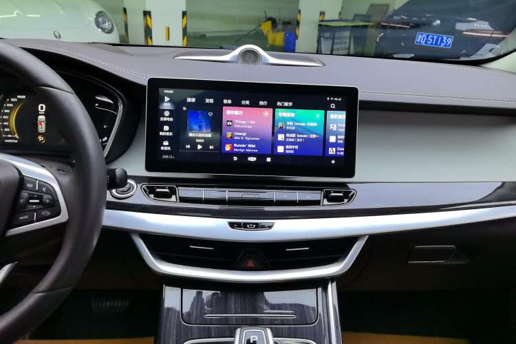 Used Geely Auto Jiajie 2021 1.8TD DCT Luxury Model Audio And AC Panel