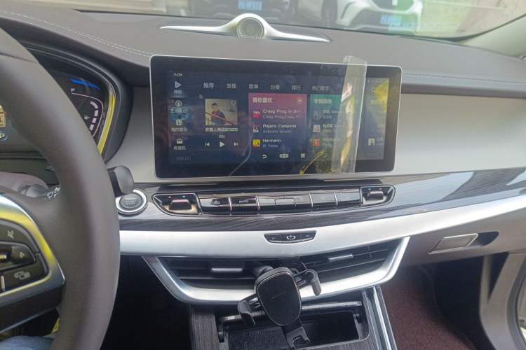 Used Geely Auto Jiajie 2021 1.8TD DCT Luxury Model Audio And AC Panel