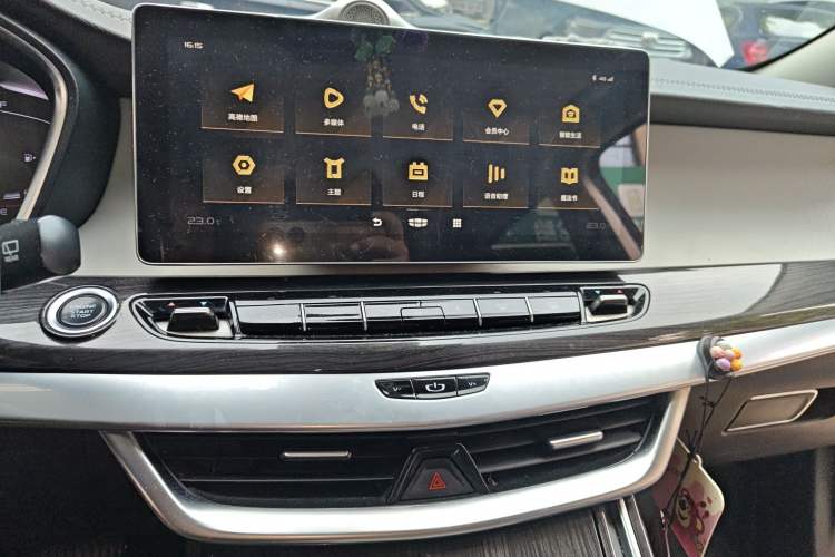 Used Geely Auto Jiajie 2021 Zhiqing 1.5TD DCT Luxury Model Audio And AC Panel