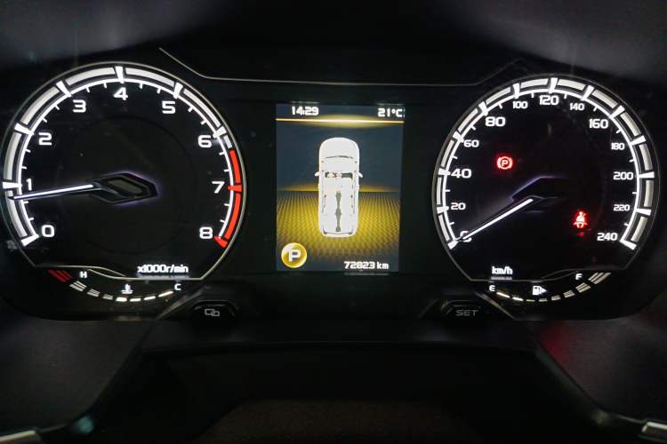 Used Geely Auto Jiajie 2021 1.8TD DCT Comfort Model Instrument Cluster