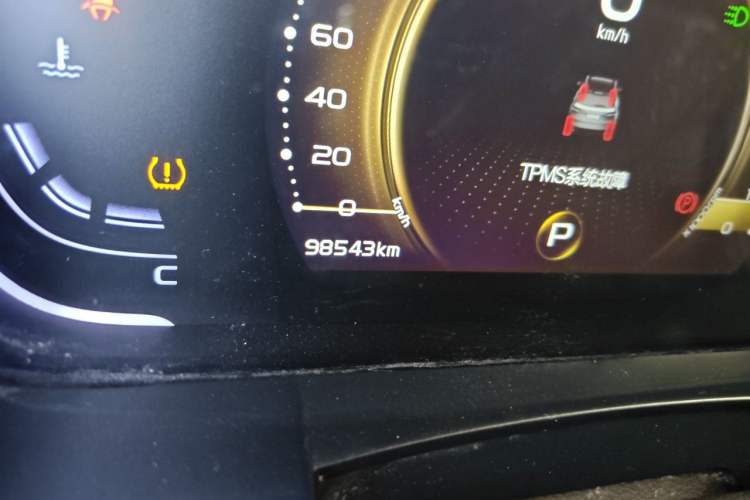 Used Geely Auto Jiajie 2021 1.8TD DCT Luxury Model Odometer Close Up