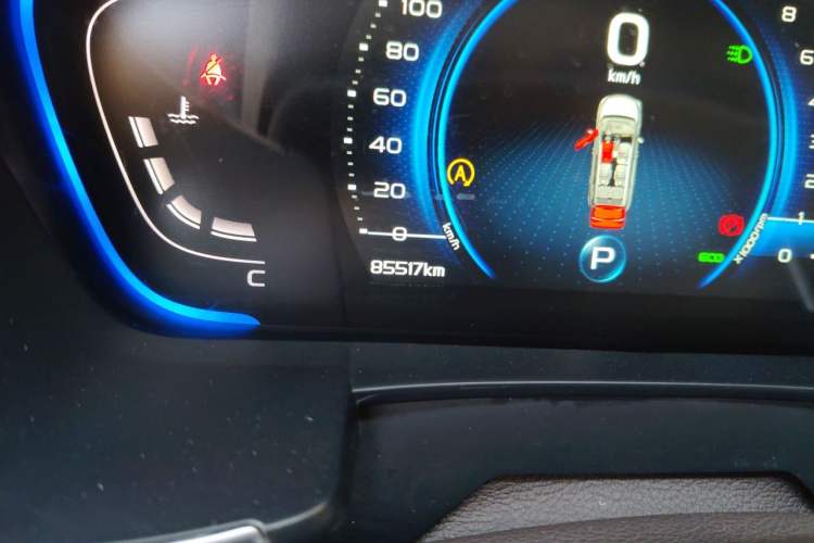 Used Geely Auto Jiajie 2021 Zhiqing 1.5TD DCT Luxury Model Odometer Close Up