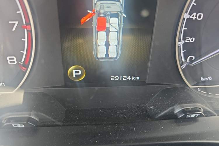 Used Geely Auto Jiajie 2021 1.8TD DCT Comfort Model Odometer Close Up