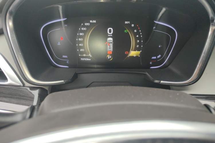 Used Geely Auto Jiajie 2021 1.8TD DCT Luxury Model Odometer Close Up