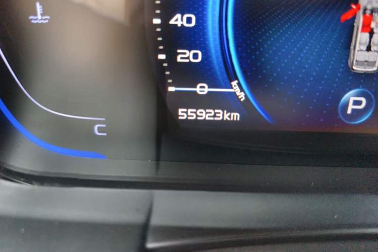 Used Geely Auto Jiajie 2021 1.8TD DCT Luxury Model Odometer Close Up