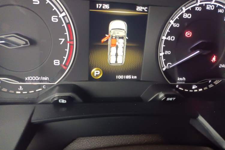 Used Geely Auto Jiajie 2021 1.8TD DCT Comfort Model Odometer Close Up