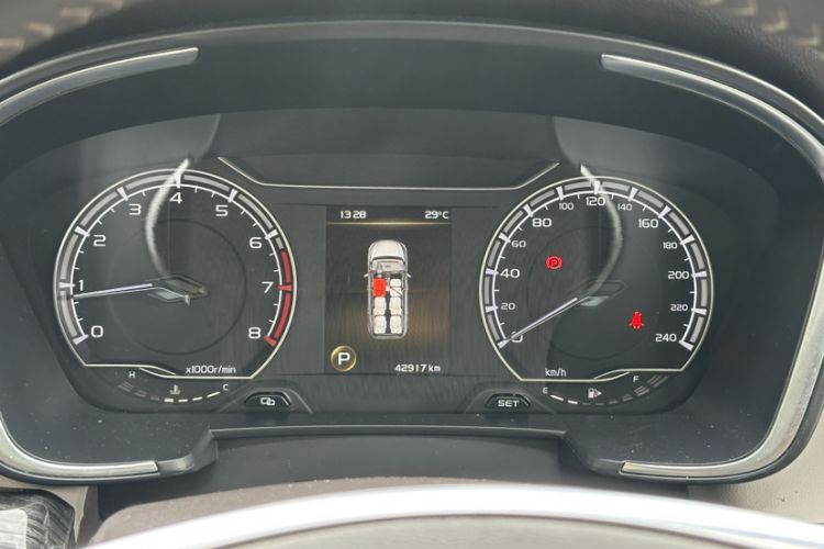 Used Geely Auto Jiajie 2021 1.8TD DCT Comfort Model Odometer Close Up