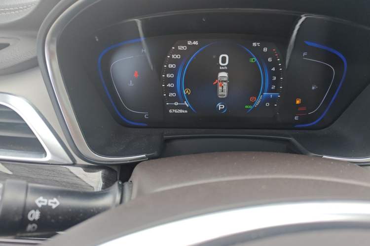 Used Geely Auto Jiajie 2021 Zhiqing 1.5TD DCT Luxury Model Odometer Close Up