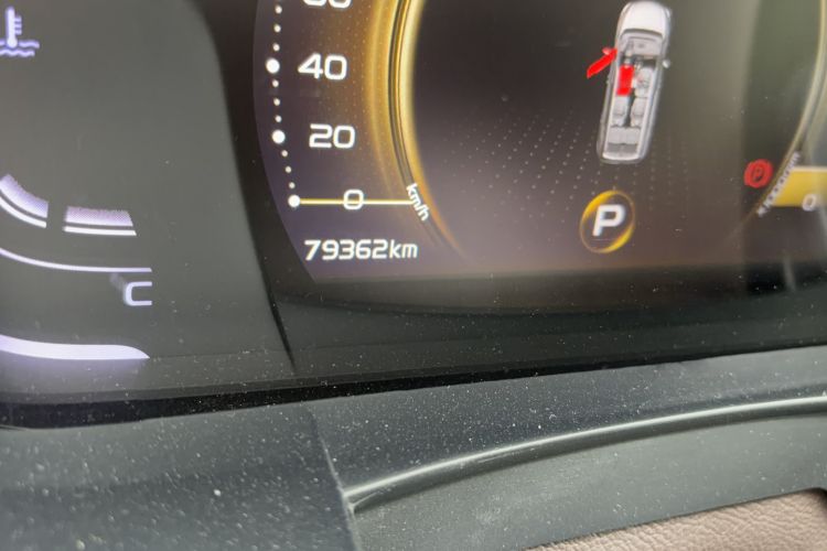 Used Geely Auto Jiajie 2021 1.8TD DCT Luxury Model Odometer Close Up