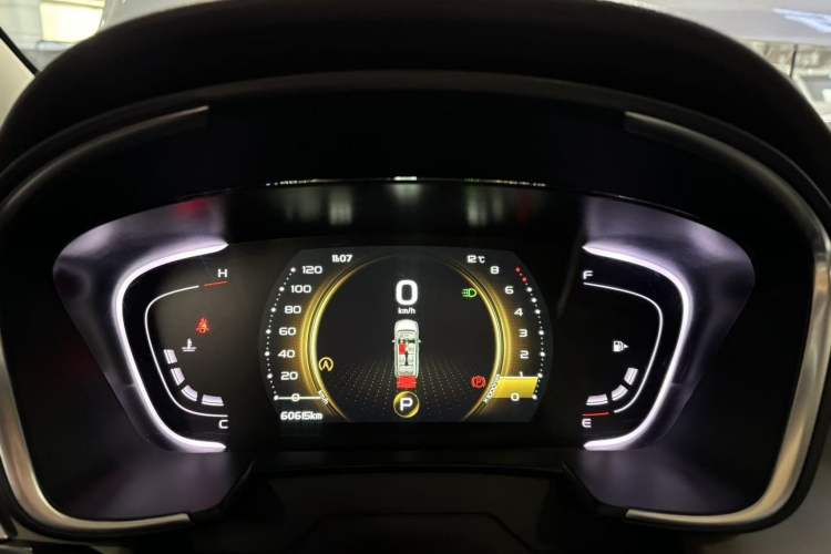 Used Geely Auto Jiajie 2021 Zhiqing 1.5TD DCT Luxury Model Odometer Close Up