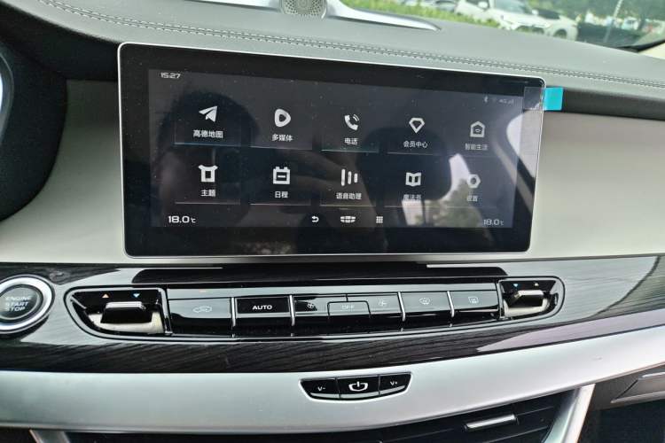 Used Geely Auto Jiajie 2021 1.8TD DCT Comfort Model Audio And AC Panel