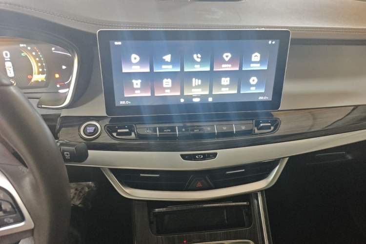 Used Geely Auto Jiajie 2021 Zhiqing 1.5TD DCT Luxury Model Audio And AC Panel