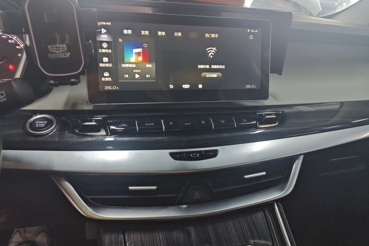 Used Geely Auto Jiajie 2021 1.8TD DCT Comfort Model Audio And AC Panel