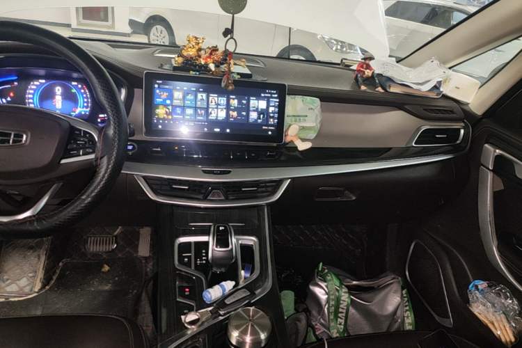 Used Geely Auto Jiajie 2021 1.8TD DCT Luxury Model Audio And AC Panel