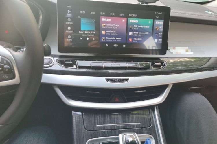 Used Geely Auto Jiajie 2021 1.8TD DCT Luxury Model Audio And AC Panel