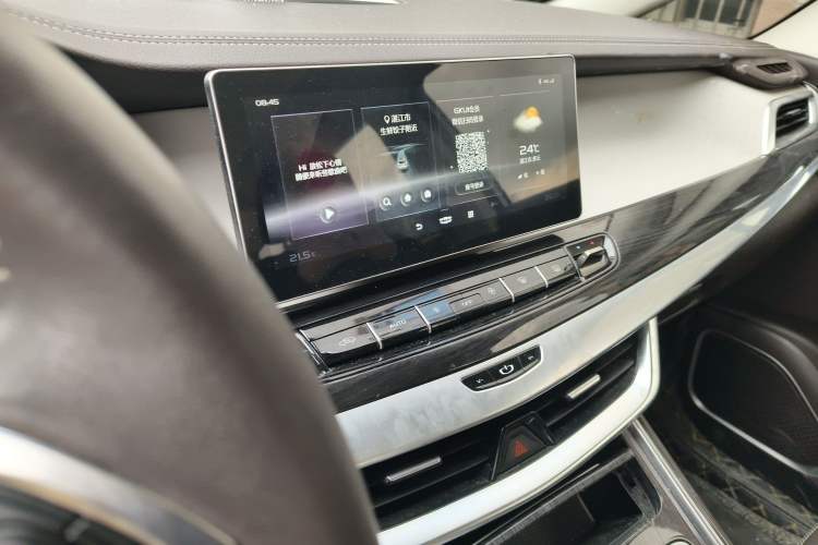 Used Geely Auto Jiajie 2021 1.8TD DCT Comfort Model Audio And AC Panel