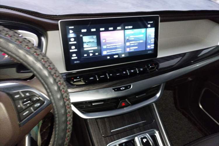 Used Geely Auto Jiajie 2021 1.8TD DCT Luxury Model Audio And AC Panel