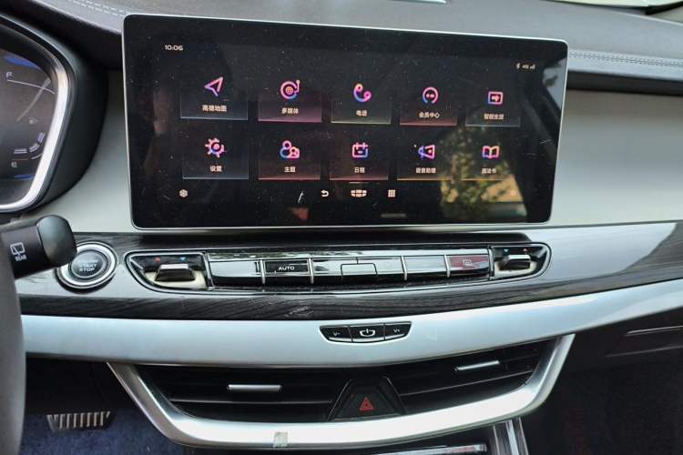 Used Geely Auto Jiajie 2021 1.8TD DCT Luxury Model Audio And AC Panel