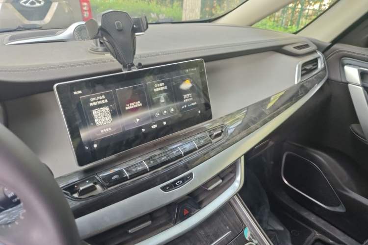 Used Geely Auto Jiajie 2021 1.8TD DCT Comfort Model Audio And AC Panel