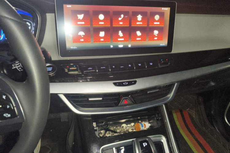 Used Geely Auto Jiajie 2021 1.8TD DCT Luxury Model Audio And AC Panel