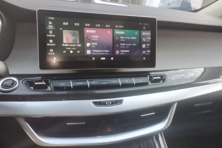 Used Geely Auto Jiajie 2021 1.8TD DCT Comfort Model Audio And AC Panel