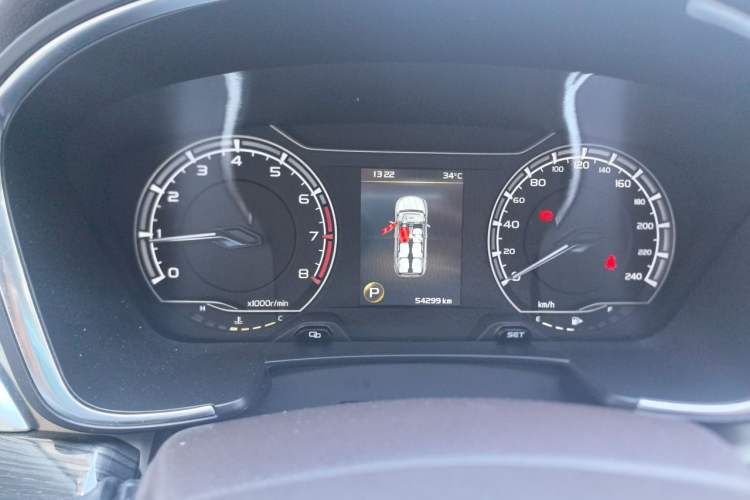 Used Geely Auto Jiajie 2021 1.8TD DCT Comfort Model Instrument Cluster