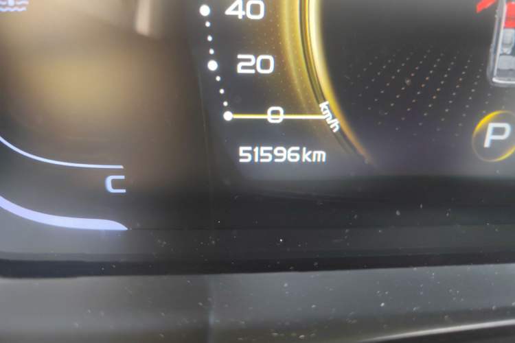 Used Geely Auto Jiajie 2021 1.8TD DCT Luxury Model Odometer Close Up