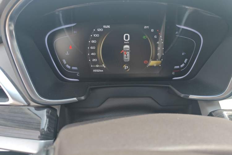Used Geely Auto Jiajie 2021 1.8TD DCT Luxury Model Odometer Close Up
