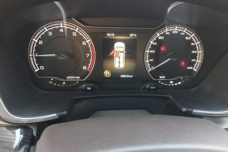 Used Geely Auto Jiajie 2021 1.8TD DCT Comfort Model Odometer Close Up