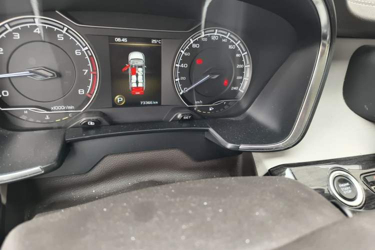 Used Geely Auto Jiajie 2021 1.8TD DCT Comfort Model Odometer Close Up