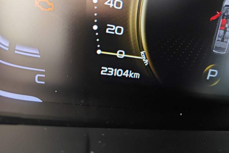Used Geely Auto Jiajie 2021 1.8TD DCT Comfort Model Odometer Close Up