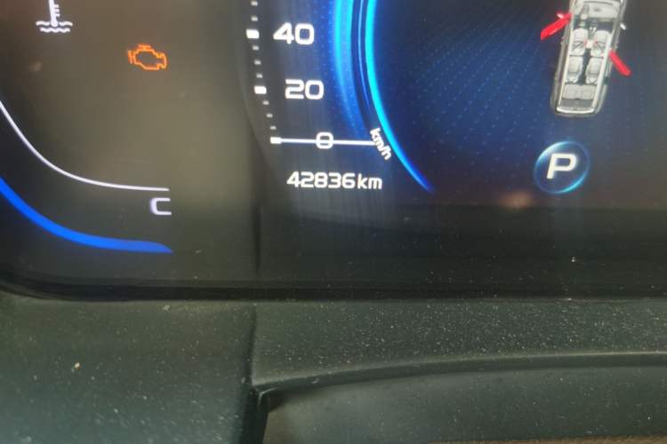 Used Geely Auto Jiajie 2021 1.8TD DCT Luxury Model Odometer Close Up