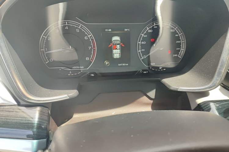 Used Geely Auto Jiajie 2021 1.8TD DCT Comfort Model Odometer Close Up