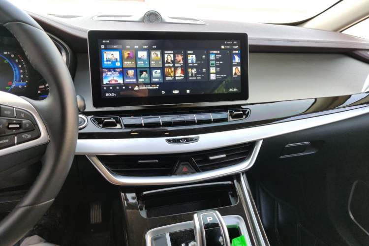 Used Geely Auto Jiajie 2022 1.8TD DCT Platinum Luxury Edition Audio And AC Panel