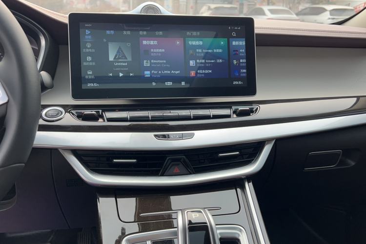 Used Geely Auto Jiajie 2022 1.8TD DCT Platinum Luxury Edition Audio And AC Panel
