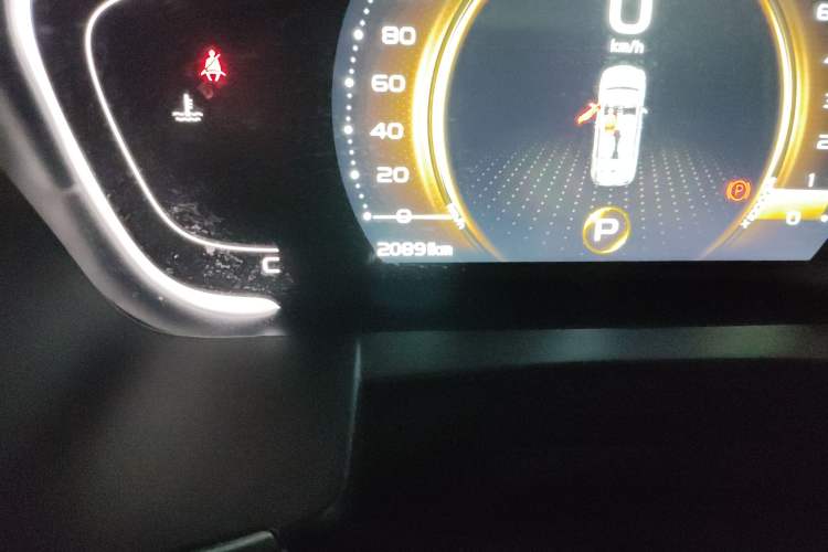 Used Geely Auto Jiajie 2022 1.8TD DCT Platinum Comfort Model Odometer Close Up