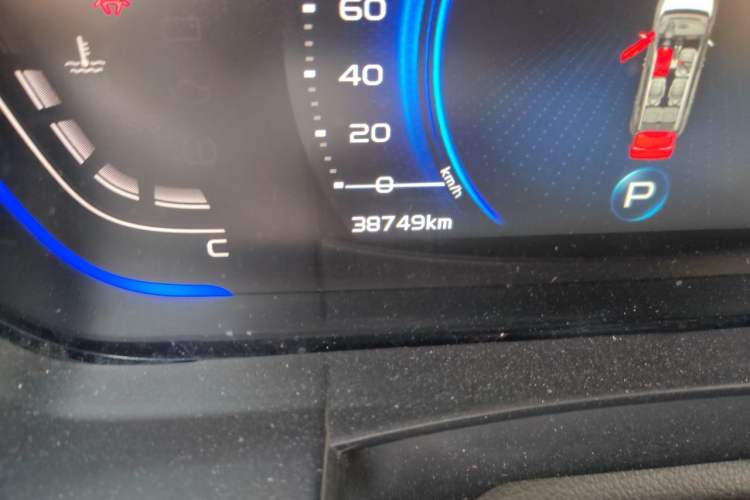 Used Geely Auto Jiajie 2022 1.8TD DCT Platinum Luxury Edition Odometer Close Up