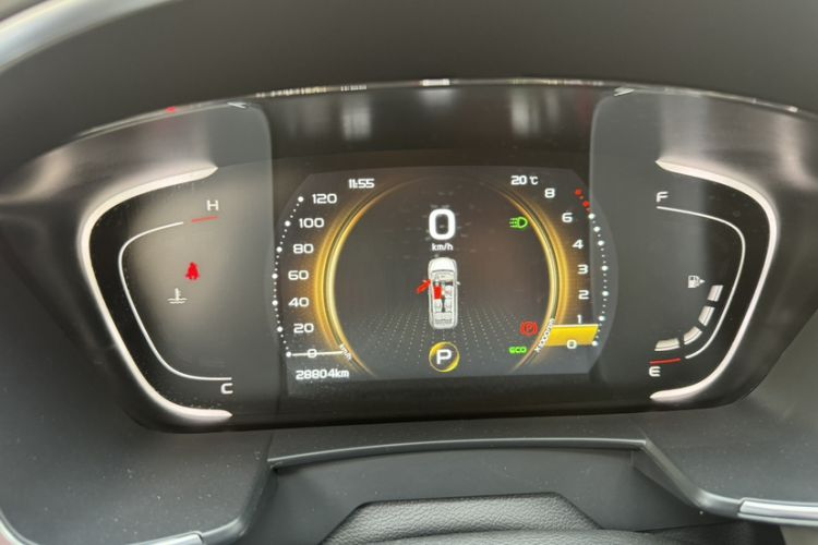 Used Geely Auto Jiajie 2022 1.8TD DCT Platinum Luxury Edition Odometer Close Up