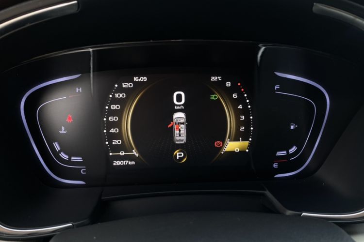 Used Geely Auto Jiajie 2022 1.8TD DCT Platinum Luxury Edition Odometer Close Up