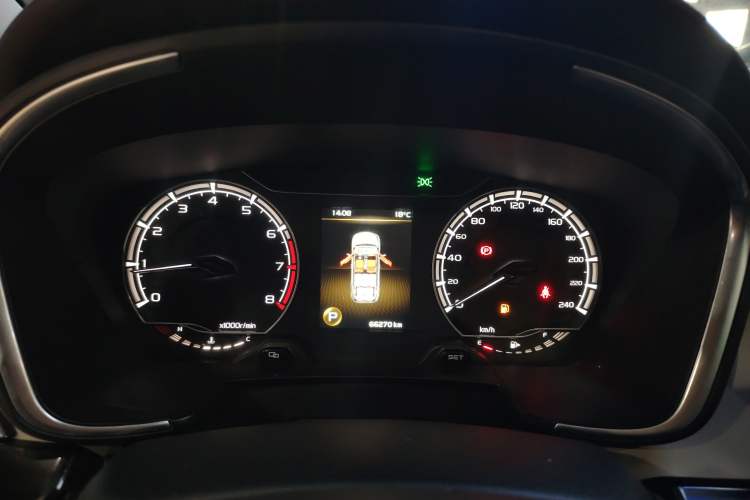 Used Geely Auto Jiajie 2022 1.8TD DCT Platinum Comfort Model Instrument Cluster