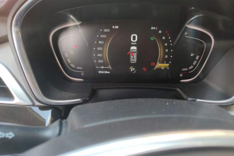 Used Geely Auto Jiajie 2022 1.8TD DCT Platinum Luxury Edition Odometer Close Up