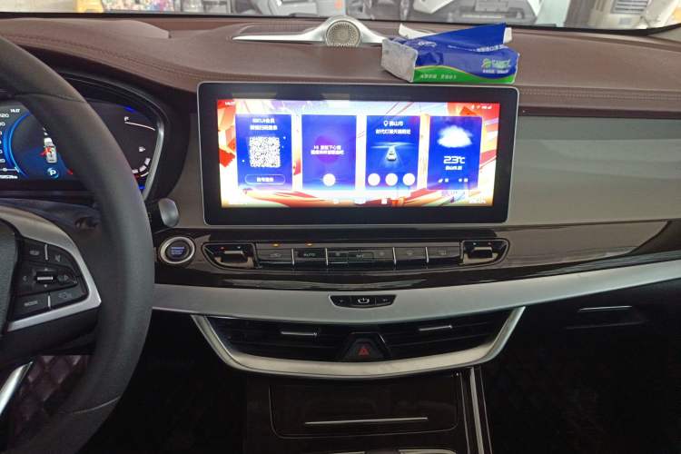 Used Geely Auto Jiajie 2022 1.8TD DCT Platinum Luxury Edition Audio And AC Panel