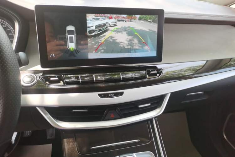 Used Geely Auto Jiajie 2022 1.8TD DCT Platinum Comfort Model Audio And AC Panel