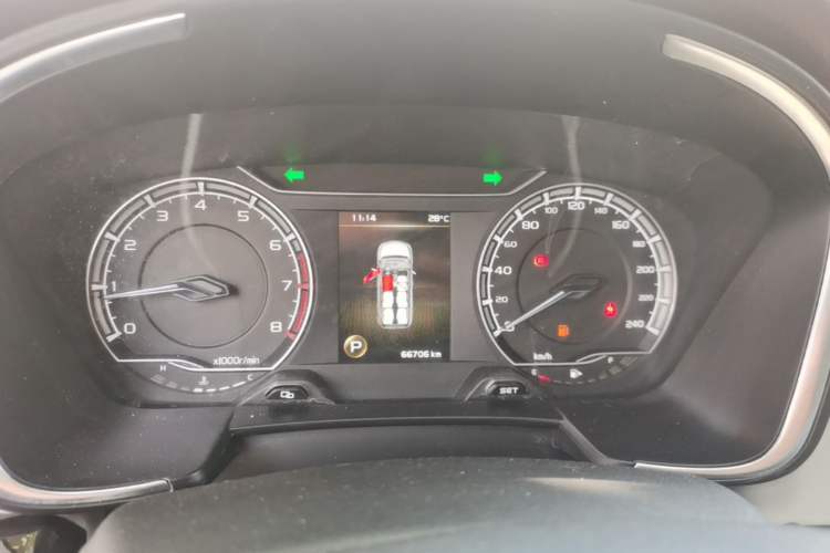 Used Geely Auto Jiajie 2022 1.8TD DCT Platinum Comfort Model Instrument Cluster