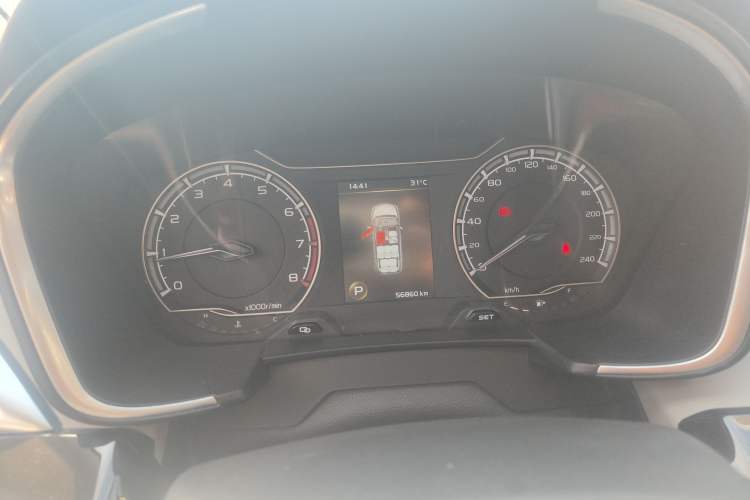 Used Geely Auto Jiajie 2022 1.8TD DCT Platinum Comfort Model Odometer Close Up