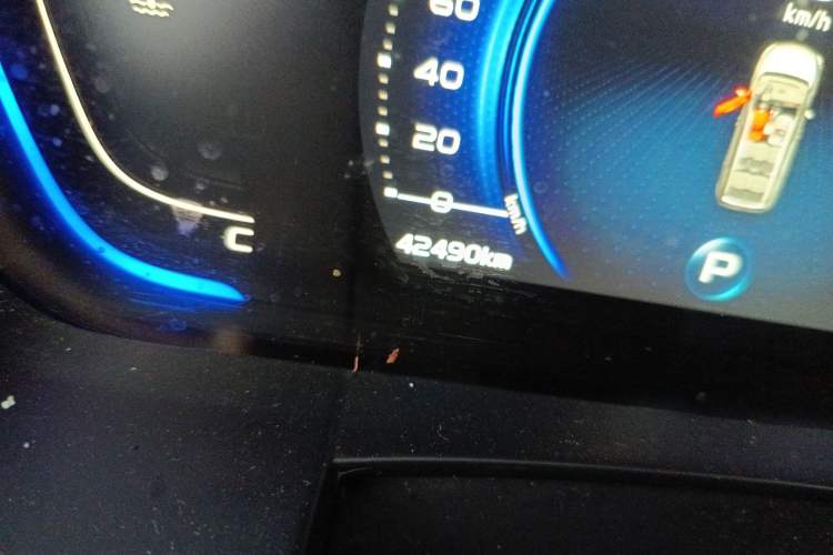 Used Geely Auto Jiajie 2022 1.8TD DCT Platinum Comfort Model Odometer Close Up