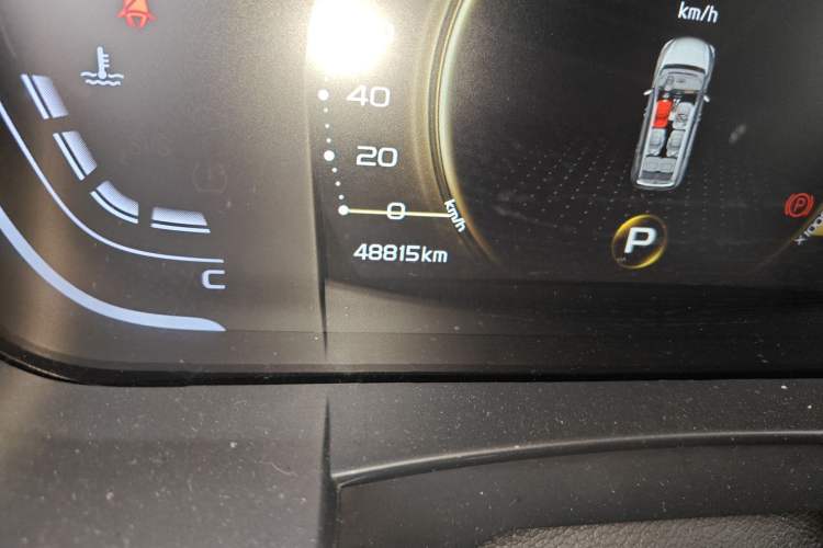 Used Geely Auto Jiajie 2022 1.8TD DCT Platinum Luxury Edition Odometer Close Up