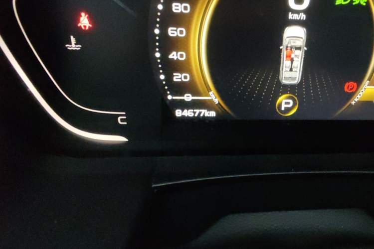 Used Geely Auto Jiajie 2022 1.8TD DCT Platinum Luxury Edition Odometer Close Up