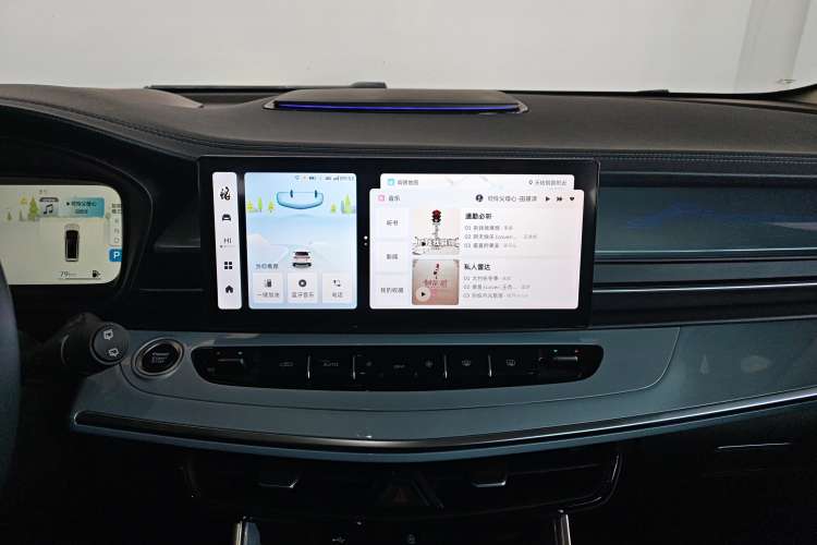 Used Geely Auto Jiajie 2023 Geely Jiaji L 1.5TD DCT Luxury Model Audio And AC Panel